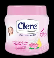Clere B/Powder Fresh Cream 500ml