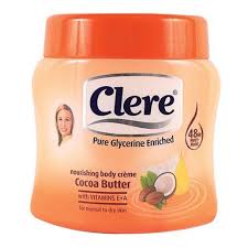 Clere B/ Cocoa Butter Cream 500ml