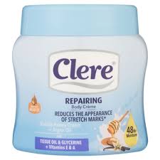 Clere B/Vanilla Honey + Argan Oil Cream 500ml